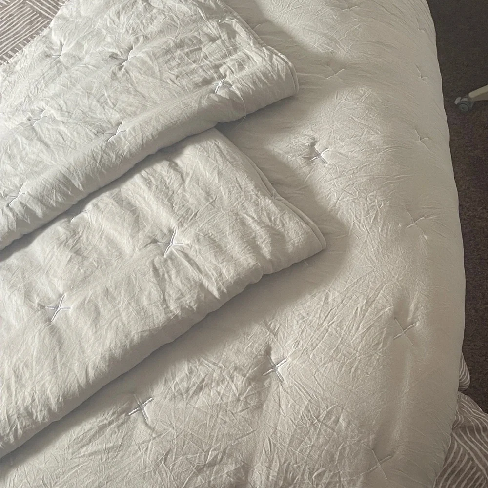 Elegant Cream Bedding Set